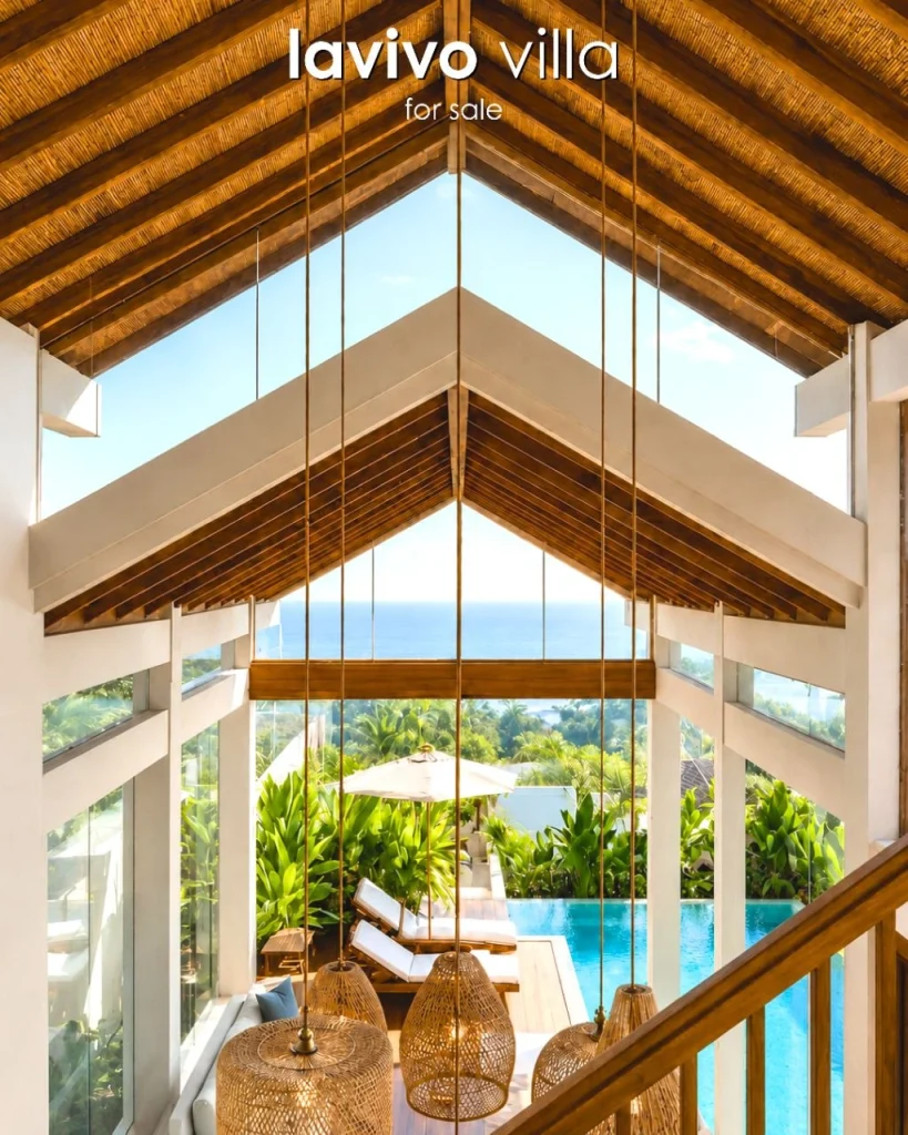 Lavivo Villa — Ocean view from the mezzanine (artist impression)